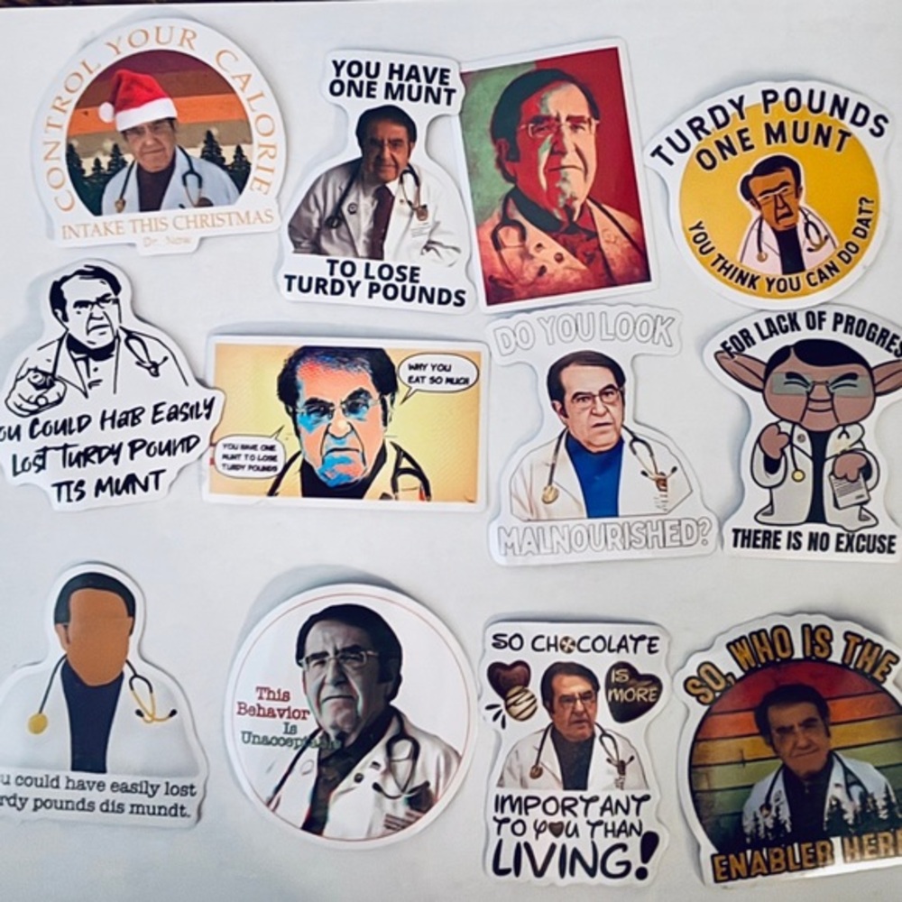 12 Dr Now Stickers, NWT, No Repeats